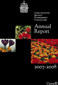 2007-2008 Annual Report Cover