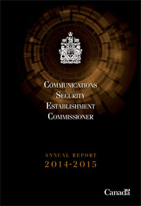 2014-2015 Annual Report Cover