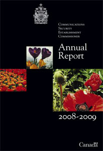 2008-2009 Annual Report Cover
